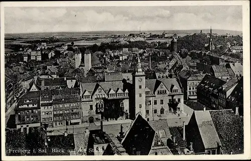 Ak Freiberg Sachsen, Panorama