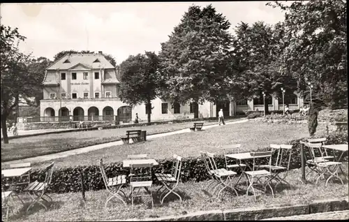 Ak Hartha Hintergersdorf Tharandt im Erzgebirge, Anlagen am Kurhaus