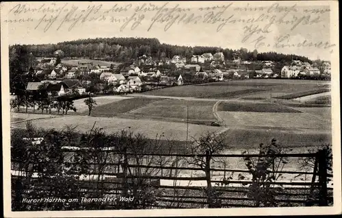 Ak Hartha Hintergersdorf Tharandt im Erzgebirge, Gesamtansicht