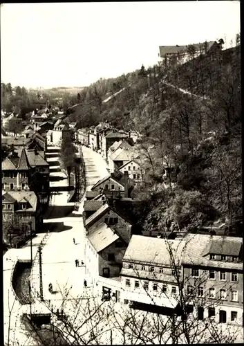 Ak Tharandt im Erzgebirge, Teilansicht