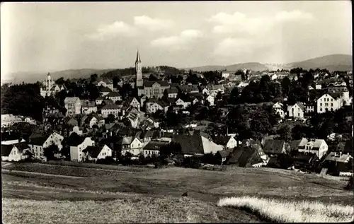 Ak Eibenstock im Erzgebirge Sachsen, Teilansicht