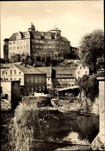 Ak Zschopau im Erzgebirge Sachsen, Schloss Wildeck