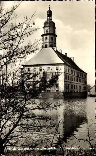 Ak Reinharz Bad Schmiedeberg in der Dübener Heide, FDGB Genesungsheim Freundschaft