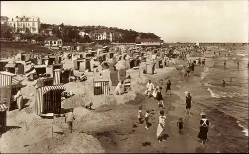 Ak Seebad Bansin, Strandpartie