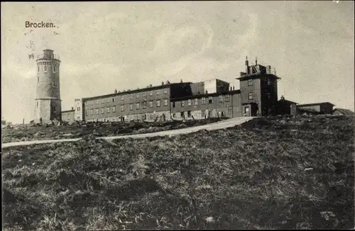 Ak Brocken Nationalpark Harz, Brocken Hotel