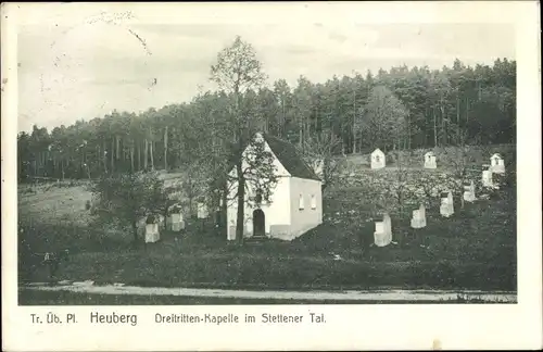 Ak Stetten am kalten Markt, Truppenübungsplatz Lager Heuberg, Dreitritten-Kapelle