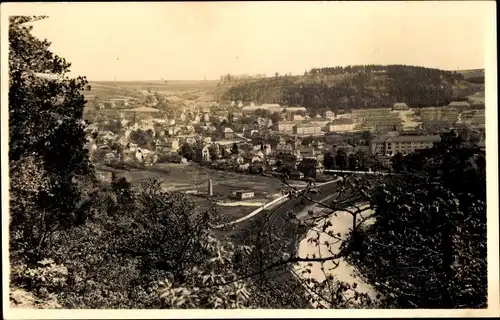 Ak Berga an der Elster Thüringen, Panorama