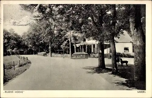 Ak Uddel Gelderland Niederlande, Hotel-Cafe-Restaurant Bleeke Hoeve