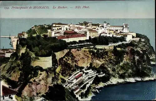 Ak Monaco, Principaute, Le Rocher