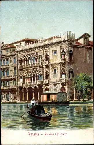 Ak Venezia Venedig Veneto, Palazzo Ca´ d´oro