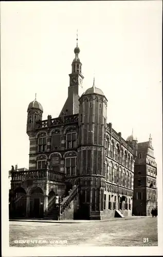 Ak Deventer Overijssel Niederlande, Waag