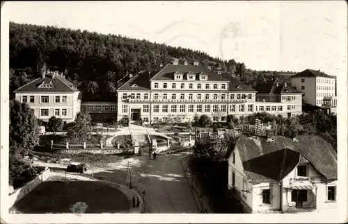 Ak Lazne Luhačovice Bad Luhatschowitz Region Zlin, Ozdravovna Arco s Moravou