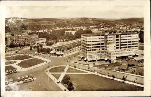 Ak Zlín Gottwaldov in Mähren Region Zlin, Namesti Prace