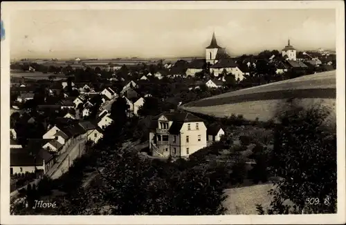 Ak Jílové u Děčína Eulau Region Aussig, Gesamtansicht