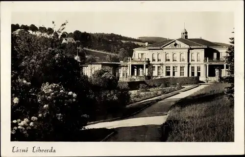 Ak Lázně Libverda Bad Liebwerda Region Reichenberg, Kurhaus