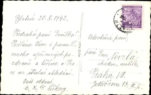 Ak Paštiky Bezdědovice Südböhmen, Kostel