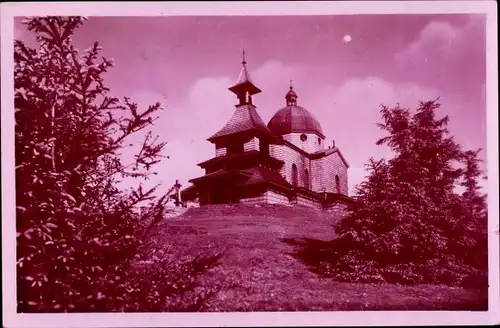 Ak Radhošť Radhoscht Region Pardubice, Kaple