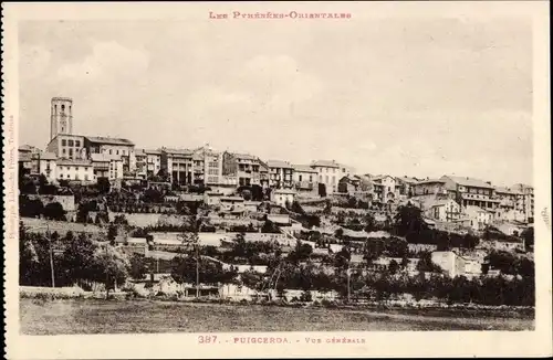 Ak Puigcerda Katalonien, Vista general