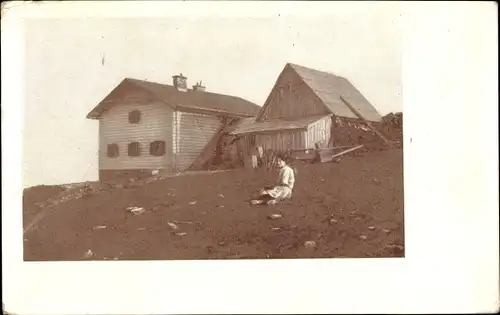 Ak Aspangberg St. Peter Niederösterreich, Wetterkoglerhaus am Hochwechsel