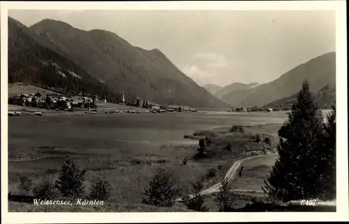 Ak Weißensee in Kärnten, Panorama