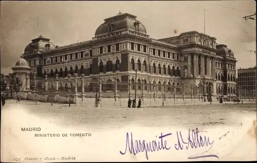 Ak Madrid Spanien, Ministerio de Fomento