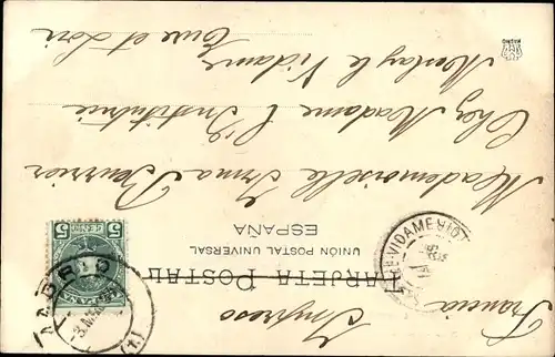 Ak Madrid Spanien, Ministerio de la Guerra