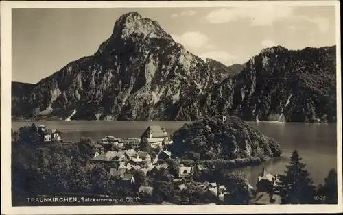 Ak Traunkirchen am Traunsee Oberösterreich, Salzkammergut, Berg