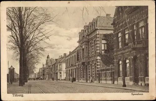 Ak Tilburg Nordbrabant Niederlande, Spoorlaan