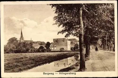 Ak Hilligersberg Südholland, Bergweg