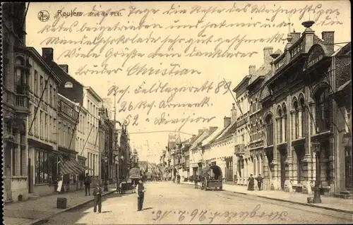 Ak Roeselare Roeselaere Rousselare Roulers Westflandern, Ooststraat