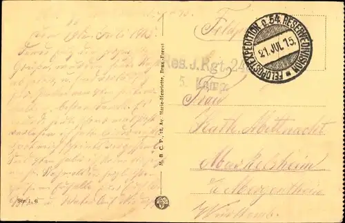 Ak Roeselare Roeselaere Rousselare Roulers Westflandern, Rue du Nord