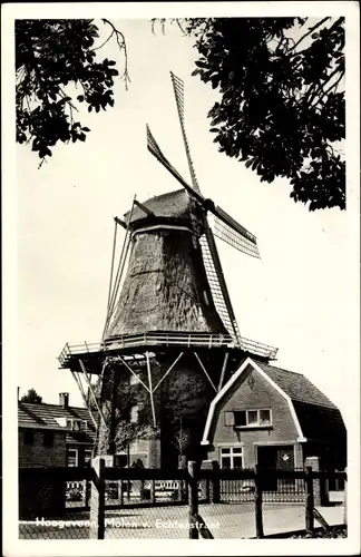 Ak Hoogeveen Drenthe, Molen v. Echtenstraat