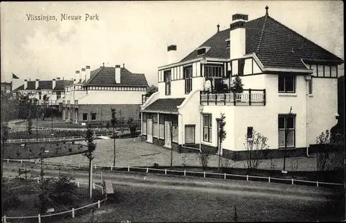 Ak Vlissingen Zeeland Niederlande, Nieuwe Park