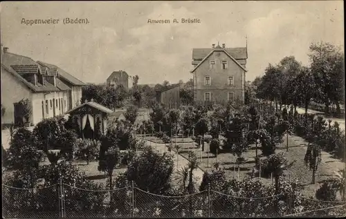 Ak Appenweier in Baden Schwarzwald, Anwesen A. Brüstle