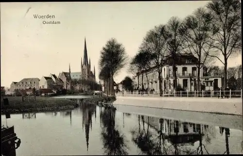 Ak Woerden Utrecht Niederlande, Oostdam
