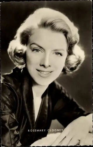 Ak Schauspielerin und Sängerin Rosemary Clooney, Portrait
