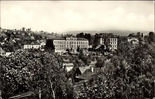 Ak Zschopau im Erzgebirge Sachsen, Blick auf die Oberschule