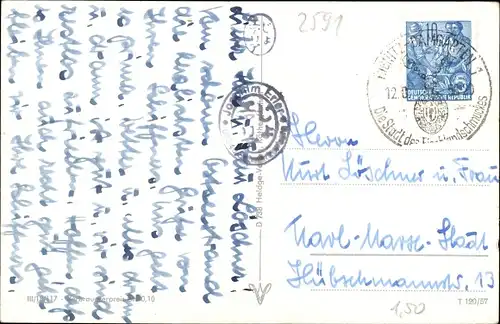 Ak Ostseebad Dierhagen, Strand, Reetdachhaus, Gebäude