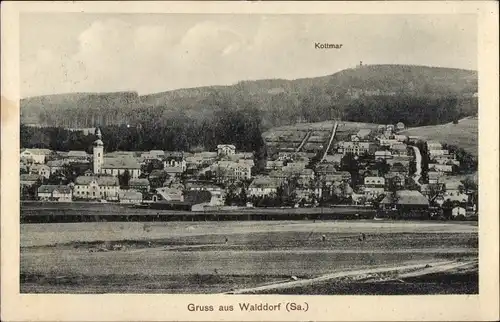 Ak Walddorf Kottmar in der Oberlausitz, Totalansicht, Kottmar