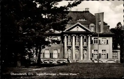 Ak Oberoderwitz Oderwitz in der Oberlausitz, Jugendherberge Thomas Mann
