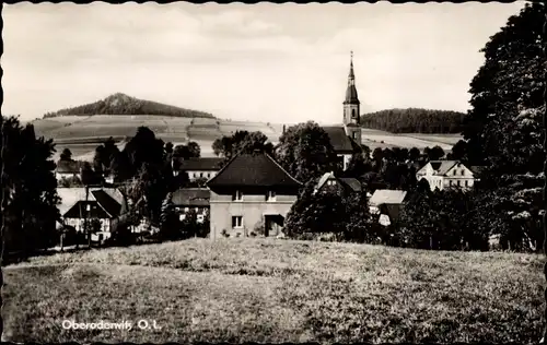 Ak Oberoderwitz Oderwitz in der Oberlausitz, Totalansicht