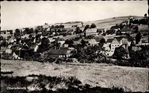 Ak Oberoderwitz Oderwitz in der Oberlausitz, Totalansicht