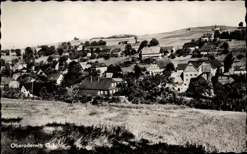 Ak Oberoderwitz Oderwitz in der Oberlausitz, Totalansicht