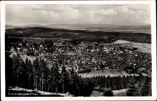 Ak Friedrichroda im Thüringer Wald, Adolfsblick, Panorama