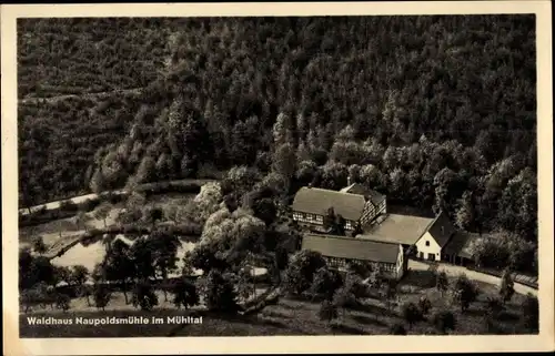 Ak Eisenberg in Thüringen, Waldhaus Naupoldsmühle im Mühltal
