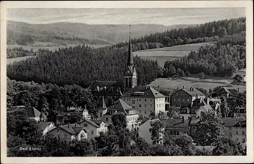 Ak Bad Elster im Vogtland, Ortsansicht