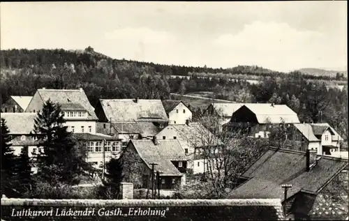 Ak Lückendorf Oybin Oberlausitz, Gasthof Erholung