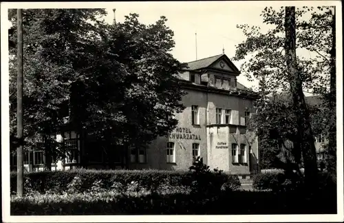 Ak Bad Blankenburg in Thüringen, Hotel Schwarzatal