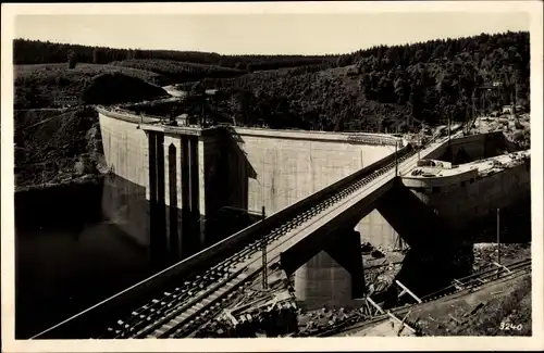 Ak Saalburg in Thüringen, Saaletalsperre