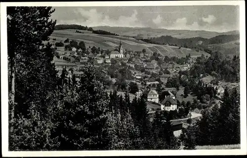 Ak Wurzbach in Thüringen, Panorama